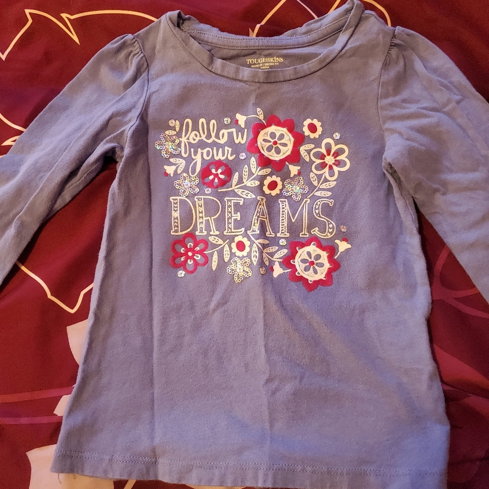 A long sleeve top